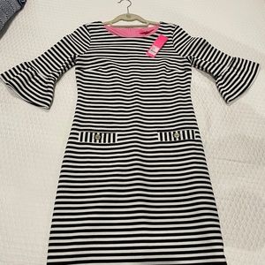 Black and white stripe Lilly Pulitzer Dress